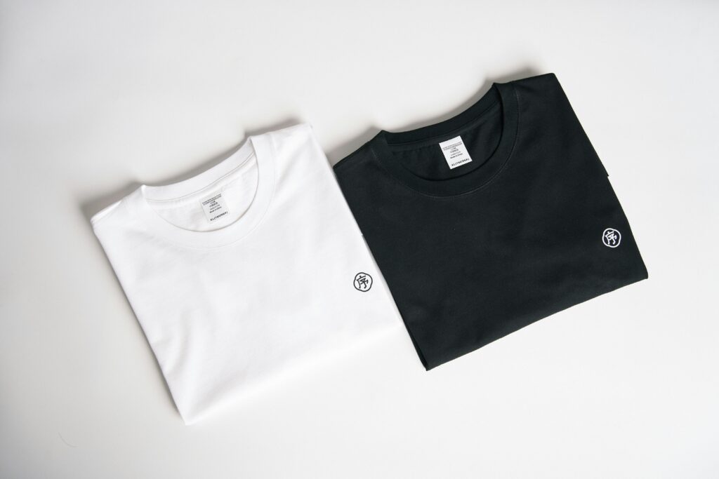 Gestaltetes Motiv auf einem T-Shirt