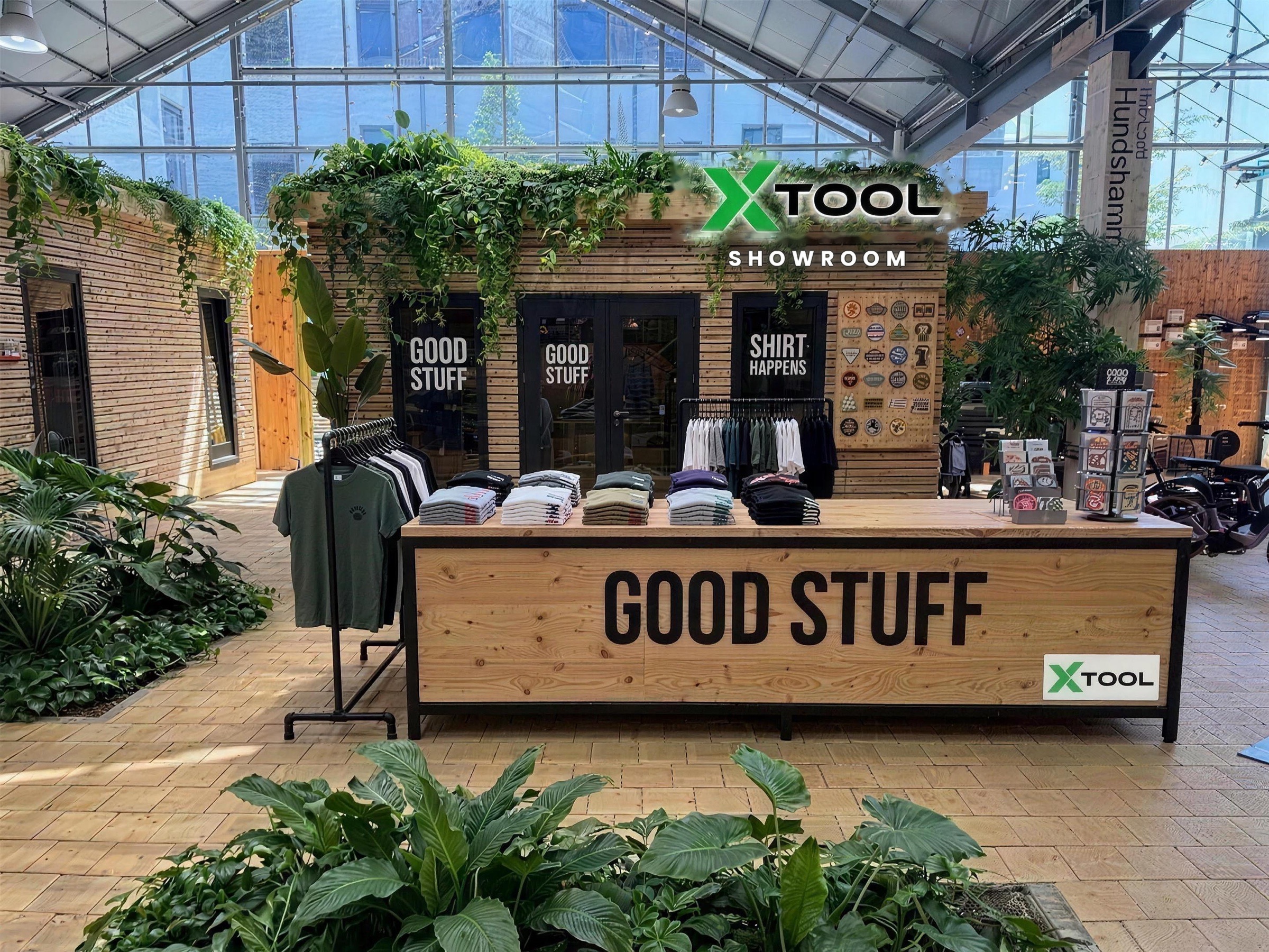 GOOD STUFF und Shirt Happens in der Glashausmanufaktur Straubing
